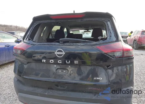 2022 Nissan Rogue S Intelligent Awd from USA, damaged, VIN 5N1BT3AB5NC727928